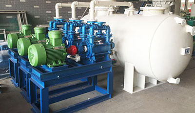 美觀大方，經(jīng)久耐用，環(huán)保的PPH水環(huán)真空機(jī)組，新安江工業(yè)泵出品