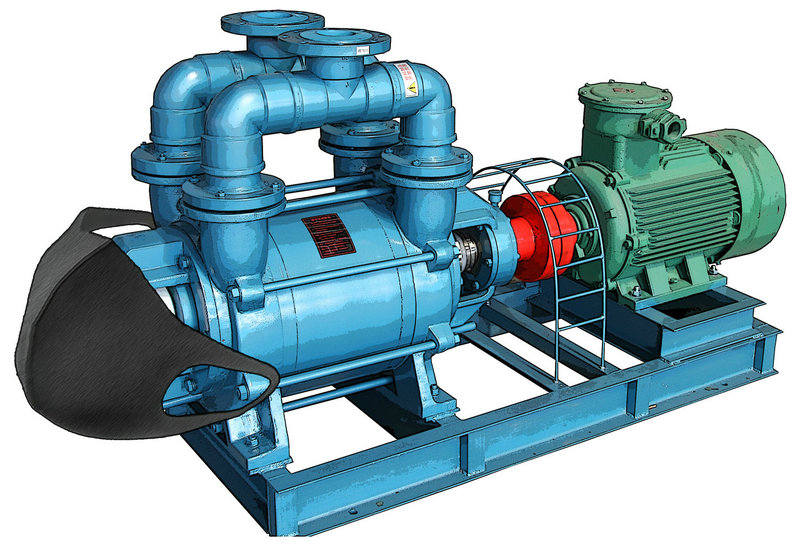 ?？挂咝袆?dòng)＃今天你帶口罩了嗎？-水環(huán)式真空泵