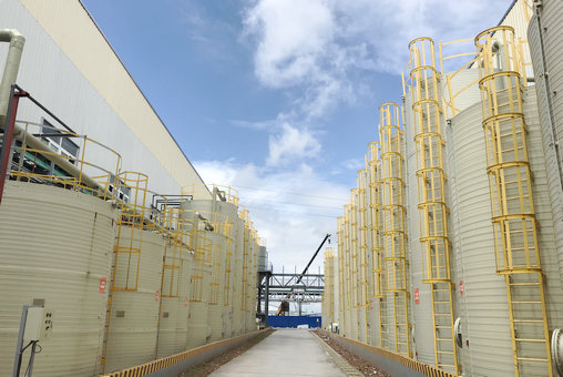 PPH、HDPE擠出纏繞儲(chǔ)罐塔器