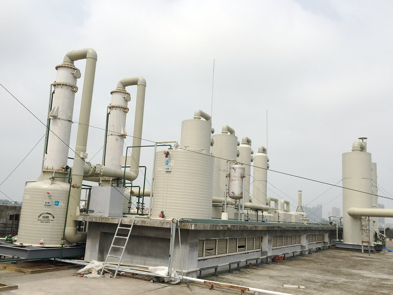 PPH系列廢氣處理成套設(shè)備-凈化塔器 PPH系列廢氣處理成套設(shè)備-凈化塔器